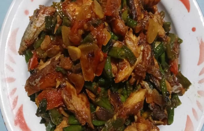 Resep 15 Ikan Cue  Ikan Keranjang Cabe Ijo (ungkerungker Pindang Lombok Ijo) Dengan Bahan Sederhana
