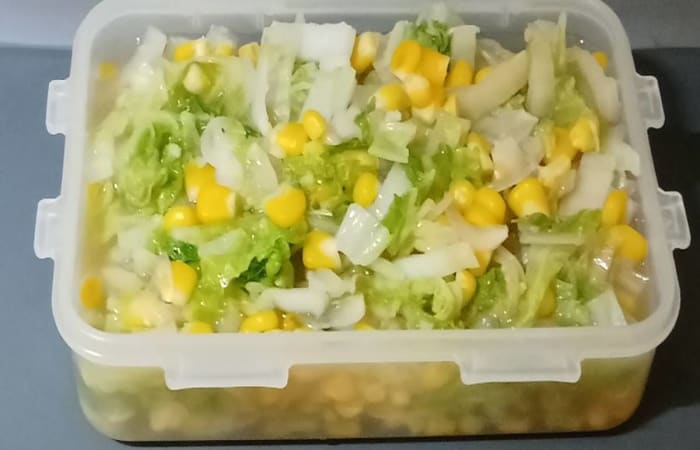 Resep 455 Tumis Sawi Putih Jagung Manis Rasanya Maknyus