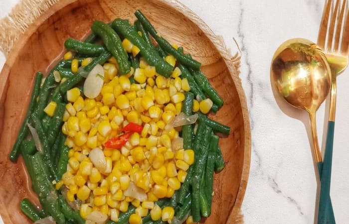 Resep 428 Tumis Kacang Panjang Jagung Paling Mudah dan Enak