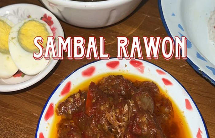 Resep Sambal Rawon Pedas Mantap  Favorit Bunda