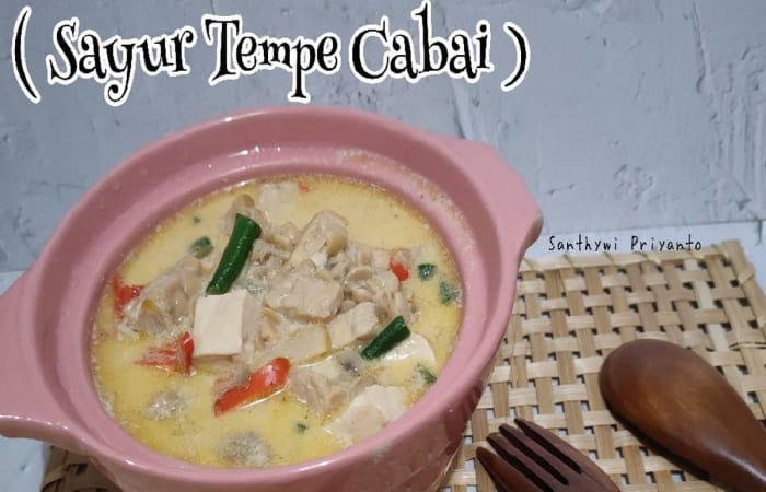 Resep 344 Jangan Tempe Lombok (sayur Tempe Cabai) Dijamin Nikmat dan Mudah