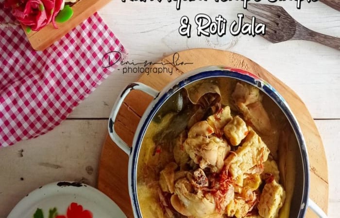 Resep Kari Ayam Tempe Simple &amp Roti Jala Dengan Bahan Sederhana