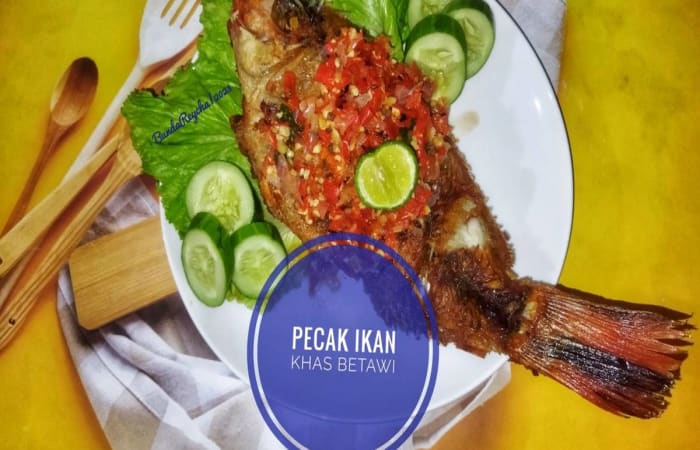 Resep 553  Pecak Ikan Khas Betawi Dengan Bahan Sederhana