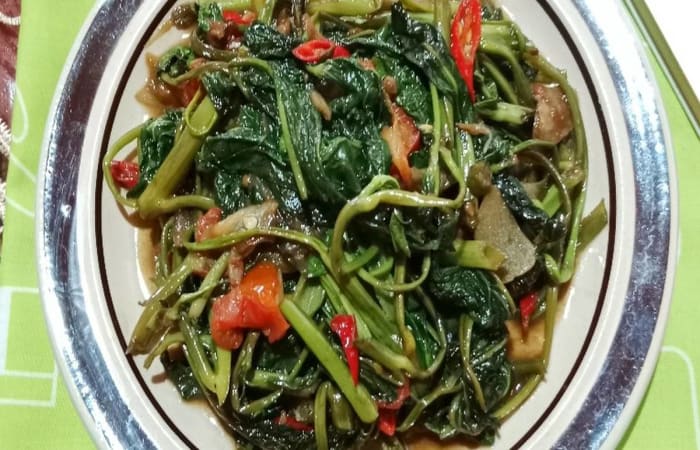 Resep Cah Kangkung Terasi Madura Mudah dan Praktis Dihidangkan