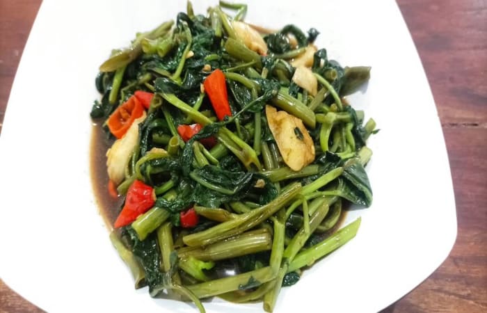 Resep Cah Kangkung Kecap Manis Dengan Bahan Sederhana