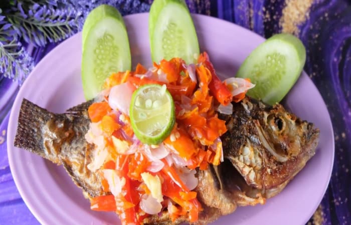 Resep Pecak Ikan Mujair  Mujaer Ala Betawi Dengan Bahan Sederhana