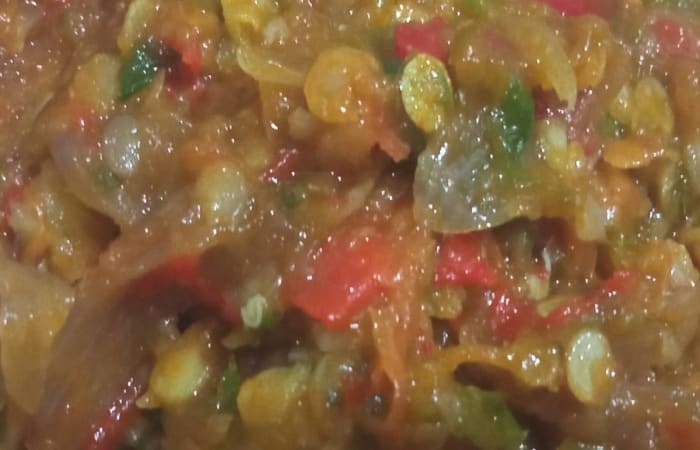 Resep Sambal Bawang (digoreng tumis Cabe Dan Bawangnya Dengan Sedikit Minyak) Dengan Bahan Sederhana