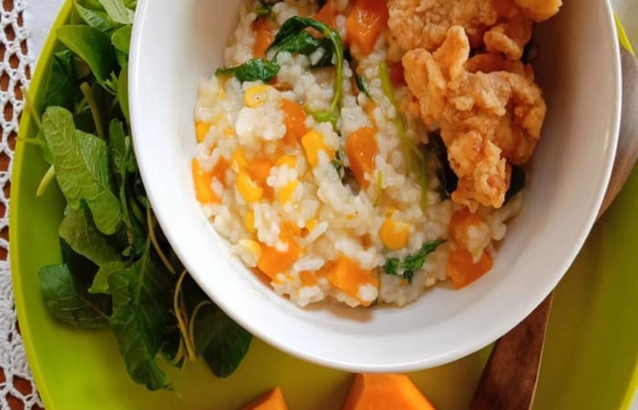 Resep Bubur Manado (ikan Teri) Favorit Bunda