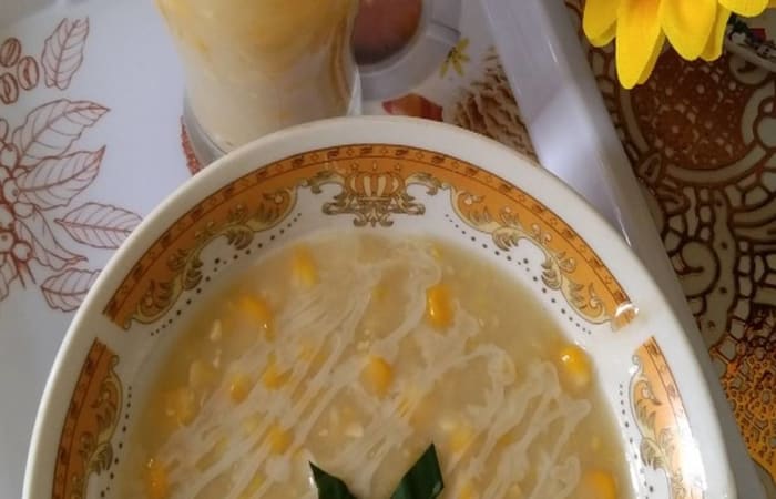 Resep Bubur &amp Es Jagung Favorit Bunda