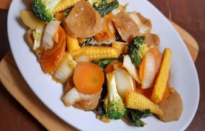 Resep 1023 Capcay Goreng Bakso Sapi Favorit Bunda