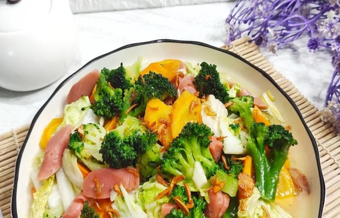 Resep Tumis Browitel (brokoli Sawi Wartel) Dijamin Nikmat dan Mudah