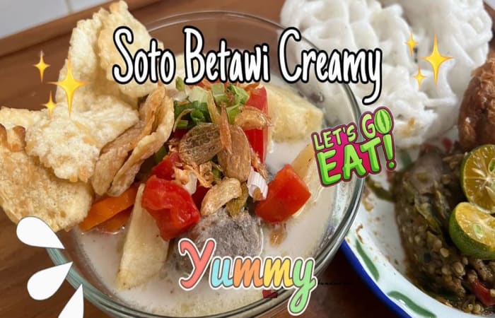 Resep Soto Betawi Creamy Pakai Susu Paling Praktis dan Simple