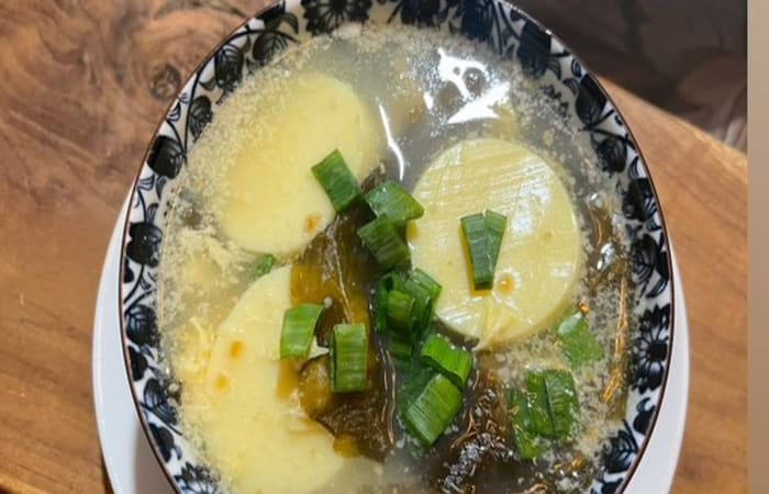 Resep Egg Tofu Soup Rasanya Maknyus