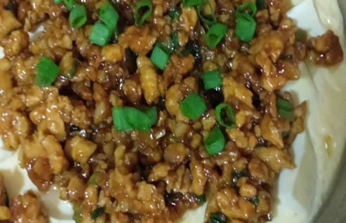 Resep Tahu Telur Kukus Daging Cincang Rasanya Maknyus