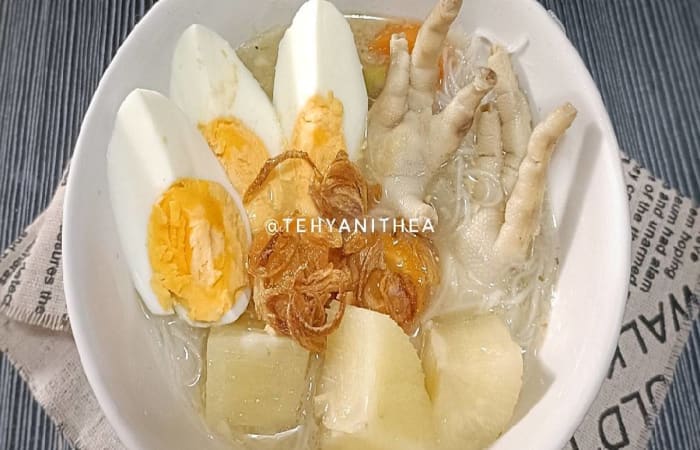 Resep Sup Ceker Singkong Paling Praktis dan Simple