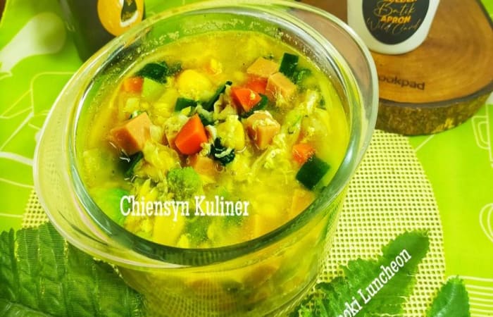 Resep Sup Jamur Enoki Luncheon Favorit Bunda