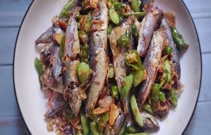 Resep 82 Ikan Asin Cabe Ijo Petai Dijamin Nikmat dan Mudah