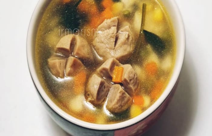 Resep 520 Chicken Soup A La Kfc Rasanya Maknyus