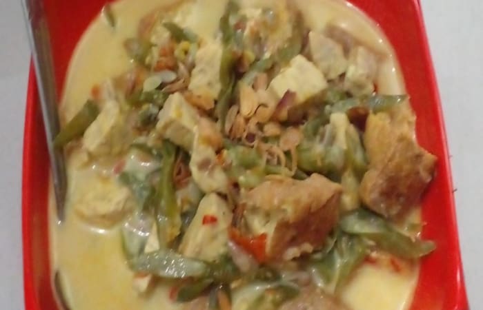 Resep Sayur Santan Kacang Panjang Tahu Pong Dijamin Nikmat dan Mudah