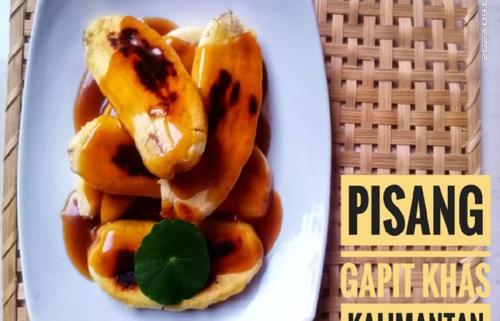 Resep Pisang Gapit Khas Kalimantan Mudah dan Praktis Dihidangkan