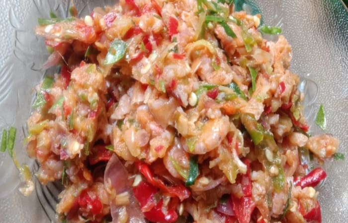 Resep Sambal Ganja (sambal Aceh) Rasanya Maknyus
