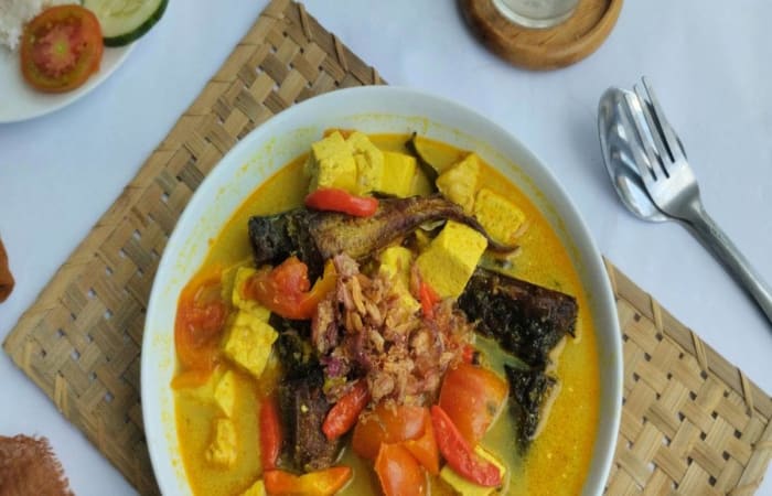 Resep Gulai Ikan Pe (pari) Tahu Putih Dan Tempe Mudah dan Praktis Dihidangkan