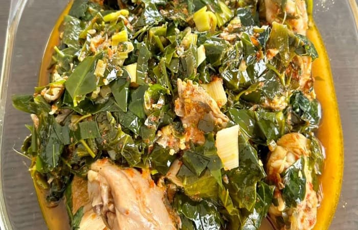 Resep Ayam Daun Melinjo Bumbu Tinorangsak Cita Rasa Sulawesi Dengan Bahan Sederhana