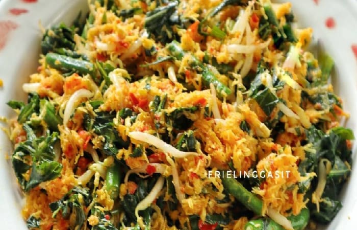 Resep Urap Daun Pepaya Paling Praktis dan Simple