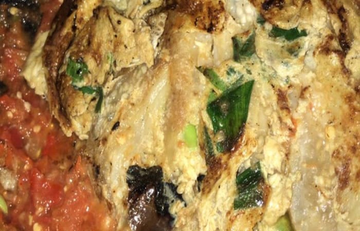 Resep Dadar Terong Bakar Sambel Plecing Favorit Bunda