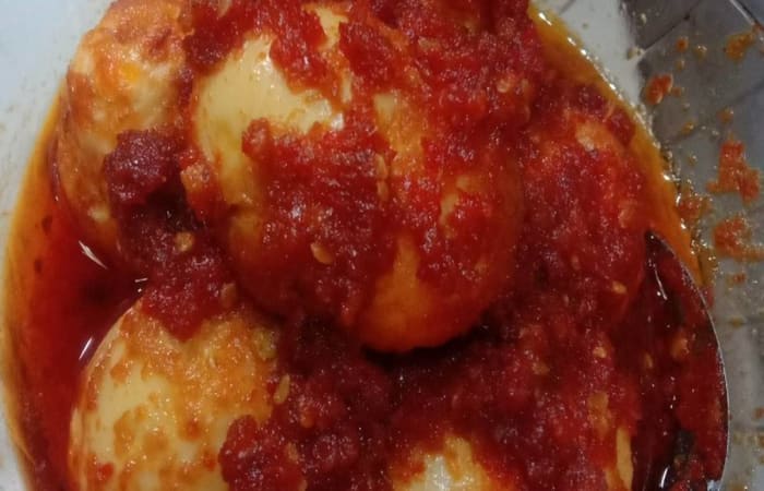 Resep Telur Balado Rasanya Maknyus