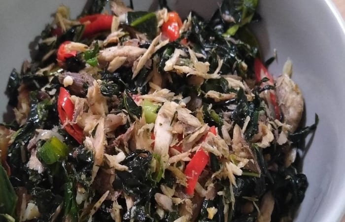 Resep Tumis Tongkol Suwir Daun Pepaya Jepang Favorit Bunda