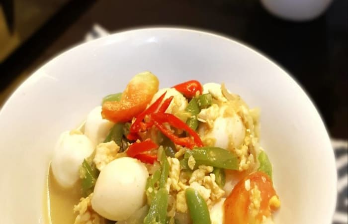 Resep Orak  Arik Buncis Telur Puyuh Paling Praktis dan Simple