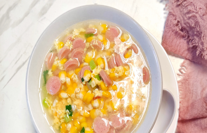 Resep Sup Jagung Sosis Dijamin Nikmat dan Mudah