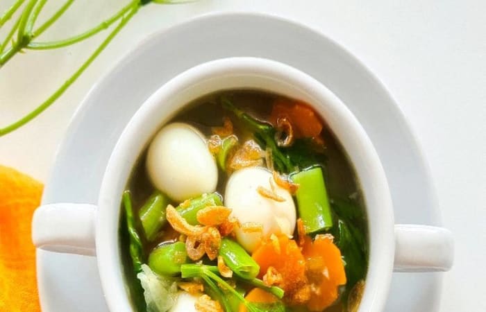 Resep Sop Telur Puyuh Rasanya Maknyus
