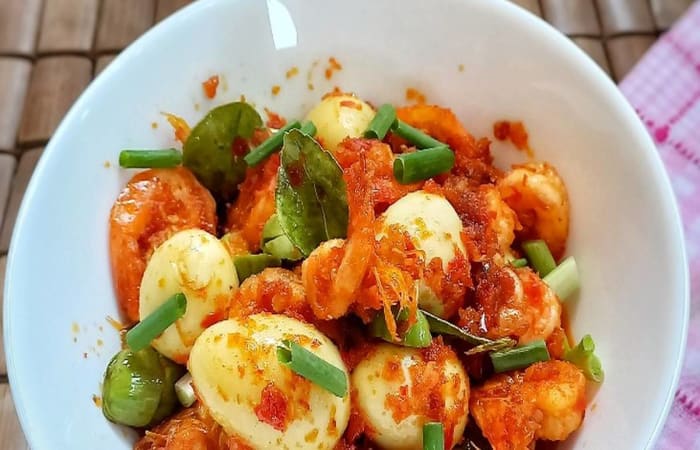 Resep Balado Telur Puyuh Udang Pete Mudah dan Praktis Dihidangkan