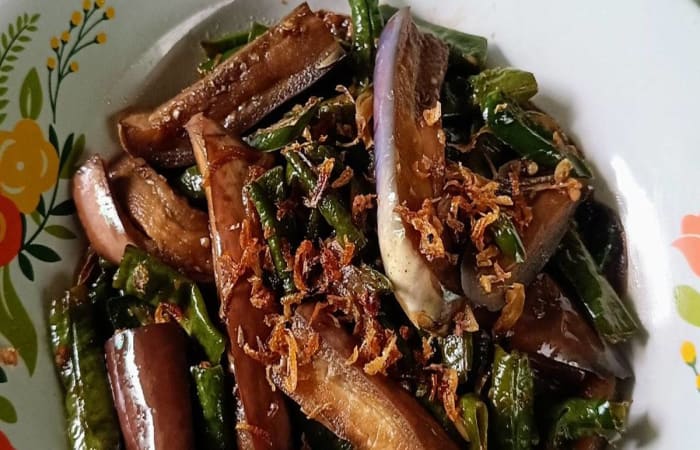 Resep Oseng Terong Kacang Panjang Lombok Ijo Mudah dan Praktis Dihidangkan