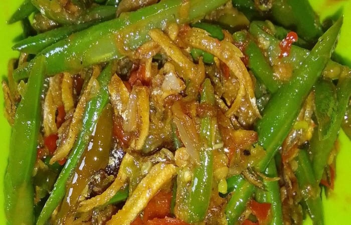Resep Sambal Ikan Teri Dan Buncis Paling Mudah dan Enak