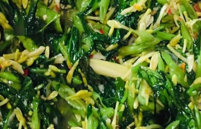 Resep Tumis Sayur Kangkung Bunga Pepaya Favorit Bunda