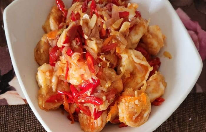 Resep 131 Goreng Udang Balado Iris Paling Praktis dan Simple