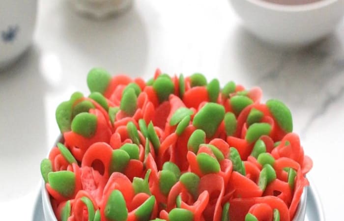 Resep Roti Jala Mawar (kuah Kinca Gula Merah) Dengan Bahan Sederhana