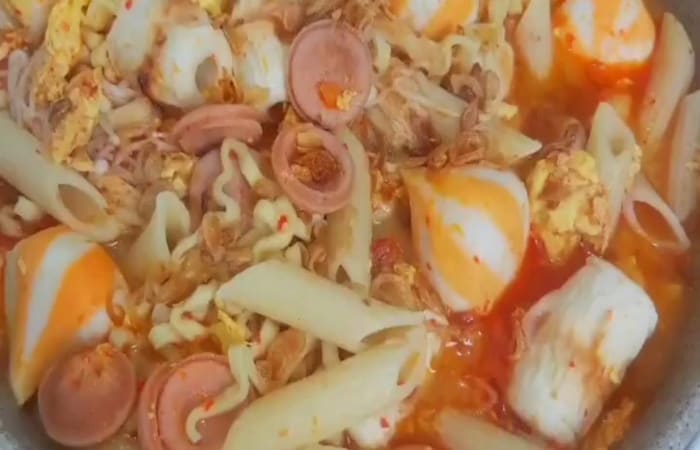 Resep Seblak Pasta Jamur Enoki Dijamin Nikmat dan Mudah