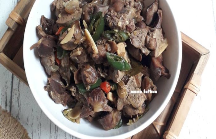 Resep Oseng Ati Ampela Lombok Ijo Dengan Bahan Sederhana