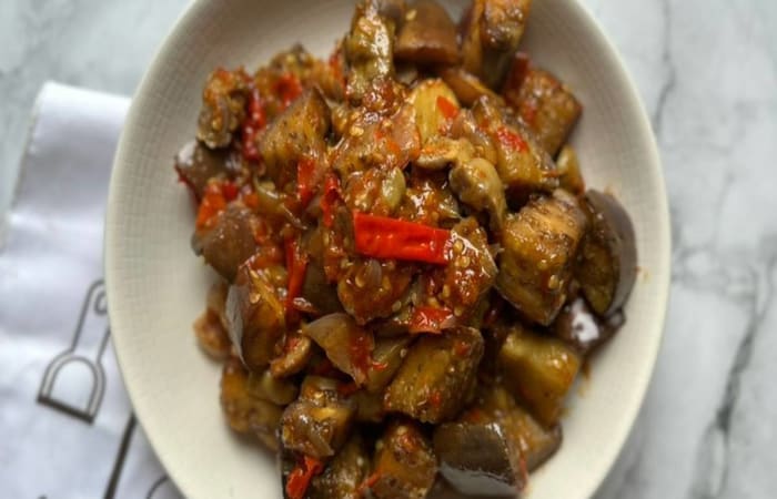 Resep Sambal Goreng Ampela Terong Ungu Paling Praktis dan Simple