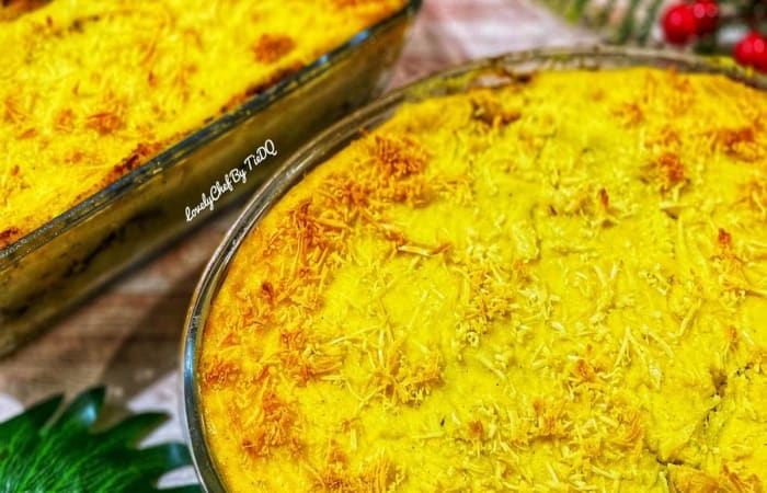 Resep Kentang Brokoli Smoke Beef Panggang Keju Paling Mudah dan Enak