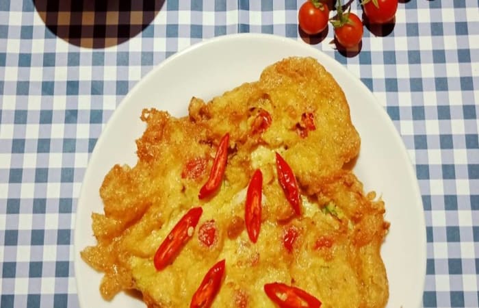 Resep Telur Dadar Tomat Paling Mudah dan Enak