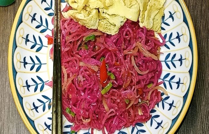 Resep Mie Buah Naga Favorit Bunda