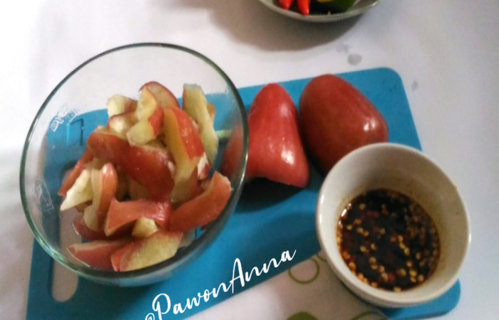 Resep Rujak Jambu Air Sambal Cocolan Ala Bali Paling Mudah dan Enak