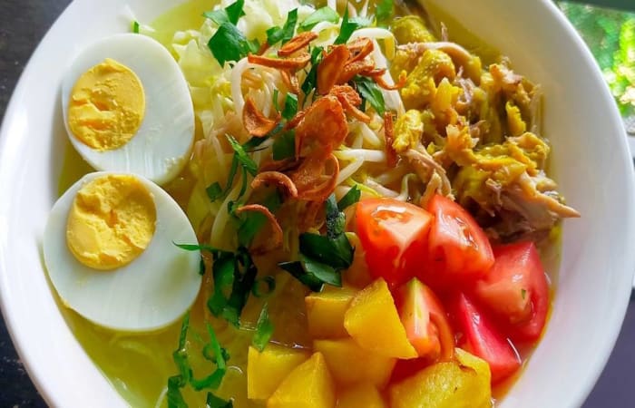 Resep Soto Ayam Lamongan Favorit Bunda