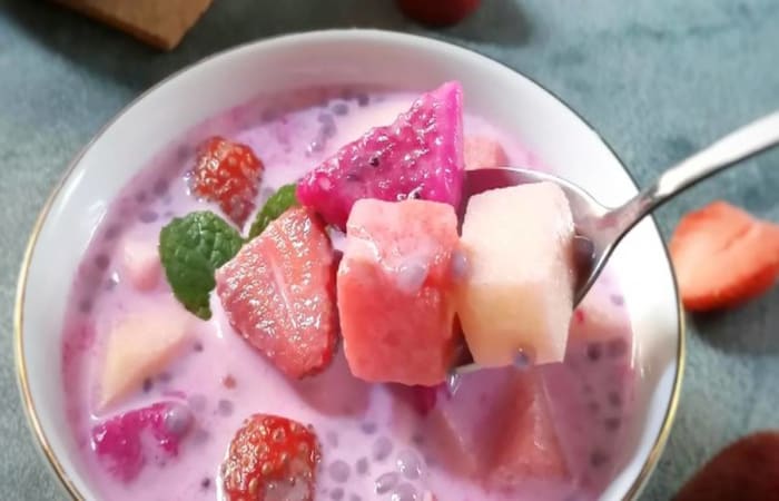 Resep Sop Buah Kuah Pink Dengan Bahan Sederhana