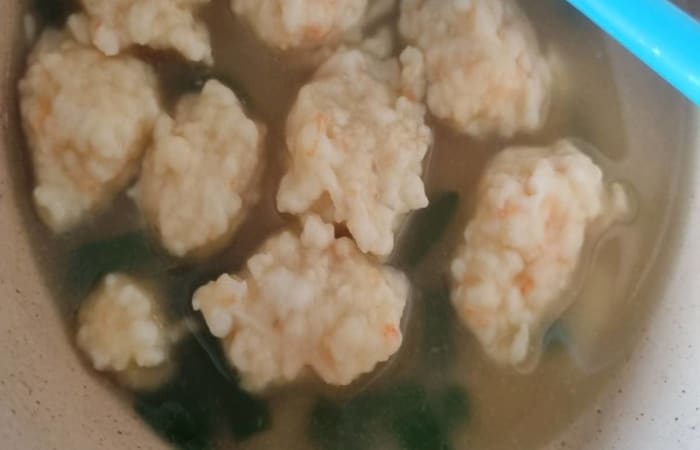 Resep Mpasi 1 Tahun Sop Baso Udang Favorit Bunda